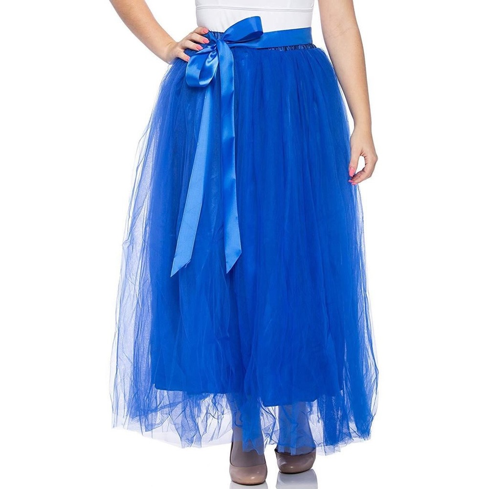 Girls A-line Knee Length Tutu Tulle Skirt